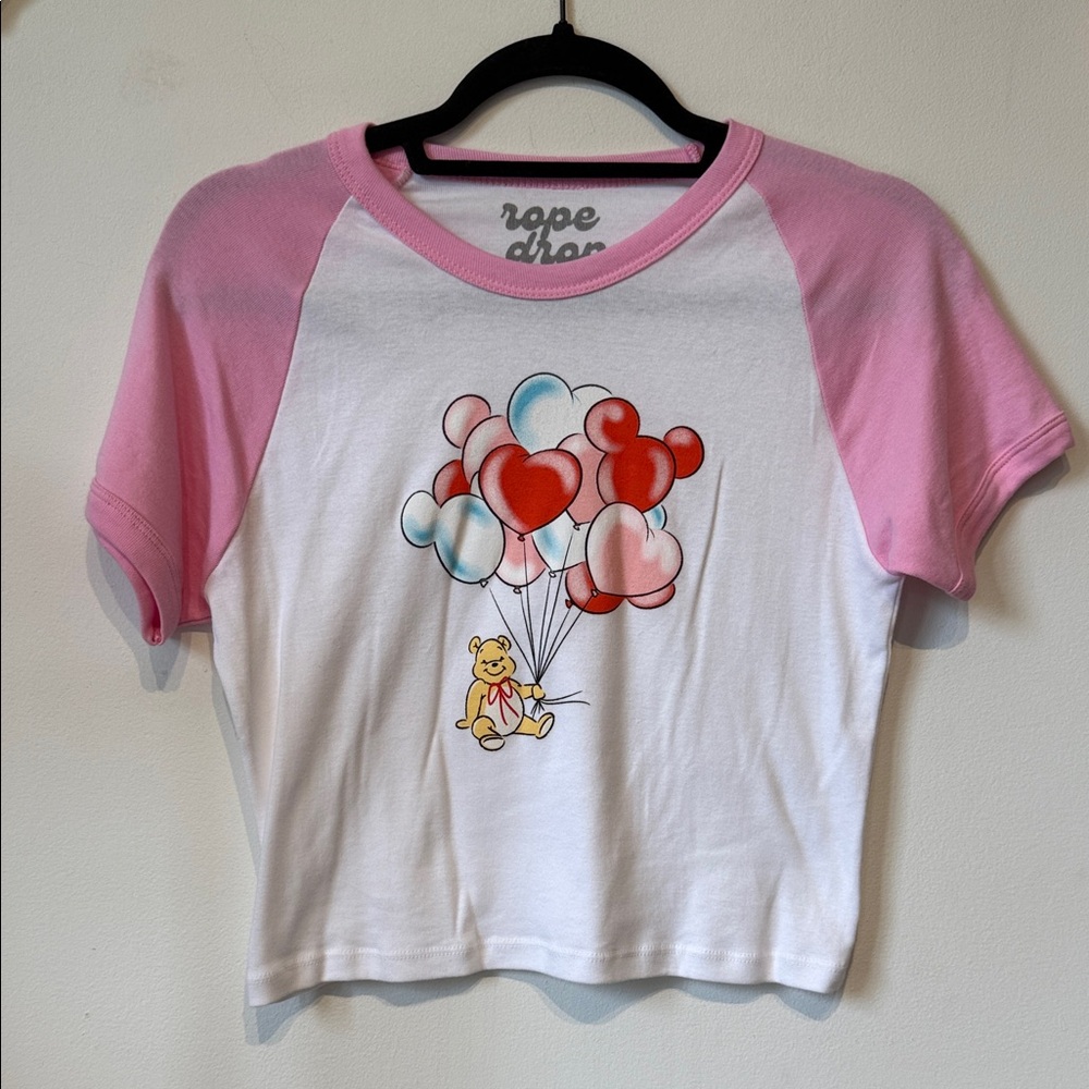 Rope drop Winnie baby tee large